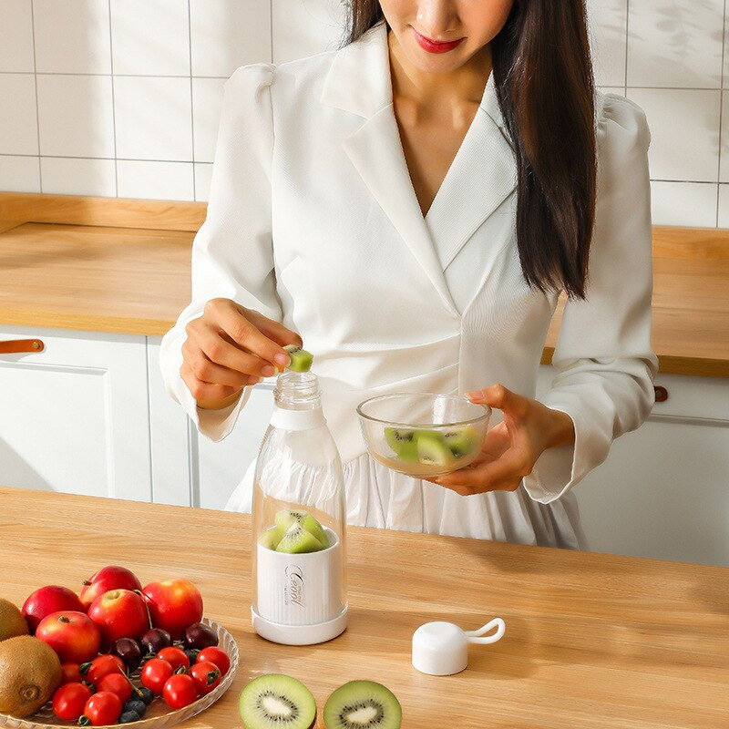 300ml prenosný mini odšťavovač, bezdrôtový sprievodný elektrický odšťavovač, malý nabíjateľný USB odšťavovač, kuchynské pomôcky