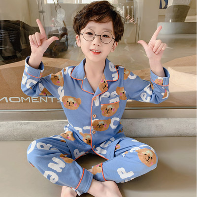 Laste trükitud pidžaamad - poistele kaks tükki