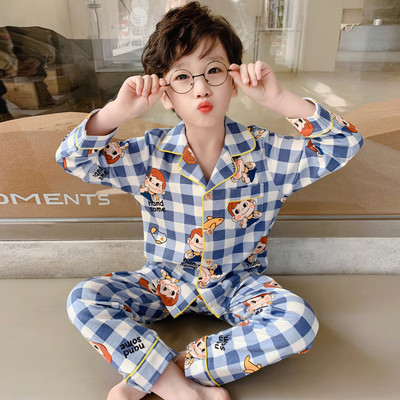 Laste trükitud pidžaamad - poistele kaks tükki