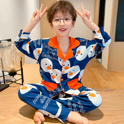 Vaikiška skirtingo rašto dviejų dalių pižama berniukams