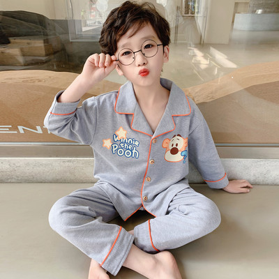 Vaikiška skirtingo rašto dviejų dalių pižama berniukams