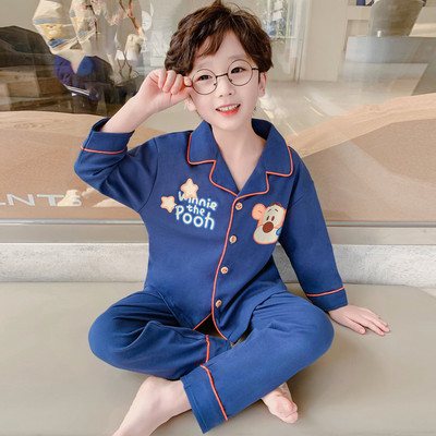 Vaikiška skirtingo rašto dviejų dalių pižama berniukams