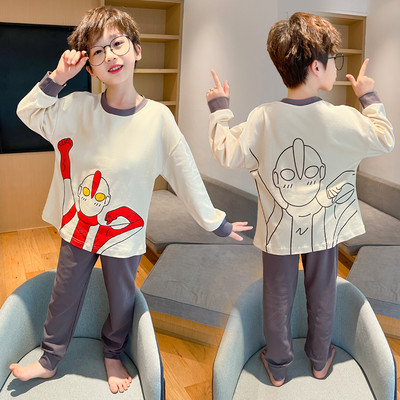 Vaikiška skirtingo rašto dviejų dalių pižama berniukams