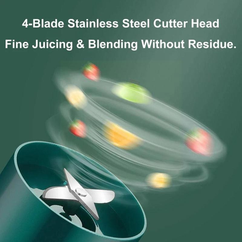 USB elektrický odšťavovač, prenosný mixér, kuchynské spotrebiče na ovocie, mixér, smoothie B8R2