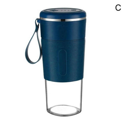 Nový prenosný mini elektrický odšťavovač, mixér, nabíjateľný USB, multifunkčný stroj, džús, mliečny kokteil, ovocný pohár, džús U2w1