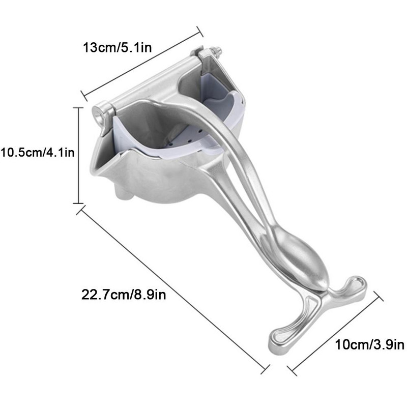 Aliuminio lydinio rankinė sulčiaspaudė Granatų sulčių spaudyklė Citrinų cukranendrių sultys Virtuvės vaisių įrankis Greitas pristatymas