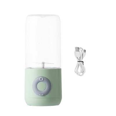 400 ml mini vaisių sulčiaspaudė belaidė rankinė sulčiaspaudė Įkraunama elektrinė virtuvės sulčiaspaudė 6 vnt. vaisių pjaustyklės Vaisių daržovių įrankis