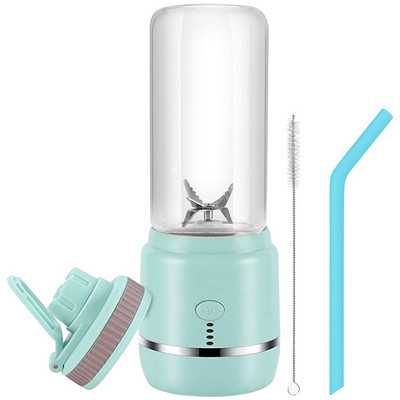 USB elektromos mini facsaró Hordozható újratölthető gyümölcs zöldség turmixgép 400 ml lé turmix csésze mixer konyhai gyümölcs eszközök