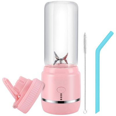 USB elektromos mini facsaró Hordozható újratölthető gyümölcs zöldség turmixgép 400 ml lé turmix csésze mixer konyhai gyümölcs eszközök