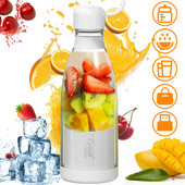Prenosný odšťavovač, elektrický mixér, USB mixér na ovocie so sklenenými extraktormi na mliečne kokteily, multifunkčný stroj na výrobu ovocných štiav