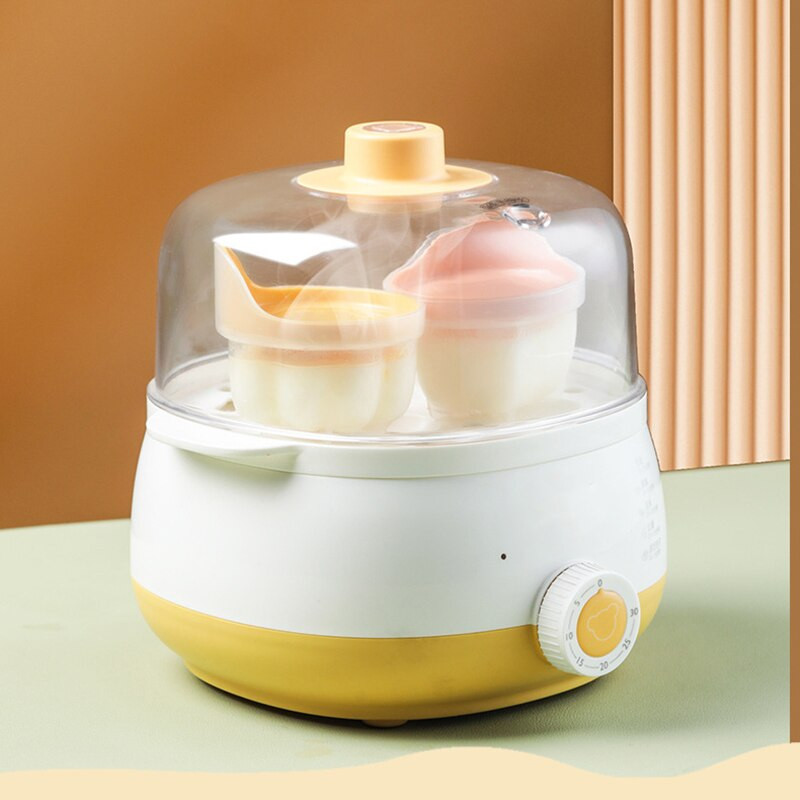 4 бр. Контейнери за бебешка храна за варене на яйца Купа за уред за варене на яйца със сепаратор за яйчен жълтък Маслена четка Кухненски инструменти за готвене Аксесоари