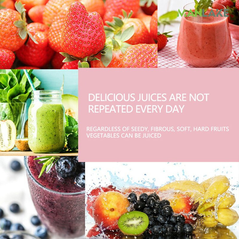 Elektrický prenosný odšťavovač, mixér, USB, mini mixér na ovocie, odšťavovač na ovocie, džús, pohár na jedlo, mliečny kokteil, multifunkčný odšťavovač