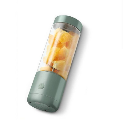 Mini elektrický džúsový pohár s USB nabíjateľnými čepeľami z nehrdzavejúcej ocele 304, prenosný na kokteily, smoothie a džúsy