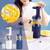 Оригинална сокоизстисквачка Сокоизстисквачка Домакинска шлака Отделяне на сок Многофункционална Плодова 220v Малка електрическа преносима сокоизстисквачка Fried Q3i0