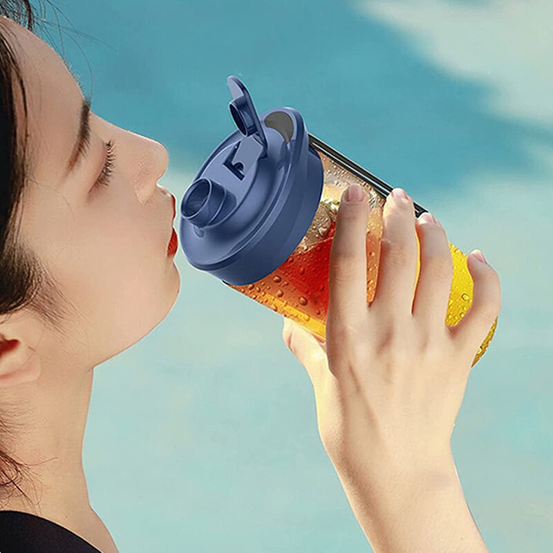 2022 Novinky Prenosné mixéry Mini odšťavovač na ovocie Osobný ručný elektrický USB odšťavovač Šálky Mixéry Smoothie Mixéry so 6 čepeľami