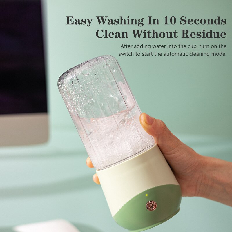 Konyhai eszközök Vezeték nélküli hordozható gyümölcscentrifuga elektromos újratölthető turmixgép Limonádé csésze Otthoni többfunkciós turmix turmixgép