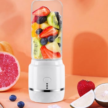 USB Electric Mini Juicer Φορητός Επαναφορτιζόμενος Μπλέντερ Φρούτων Λαχανικών 400ml Juice Milk Shakes Μίξερ Κουζίνας Φρούτα Εργαλεία