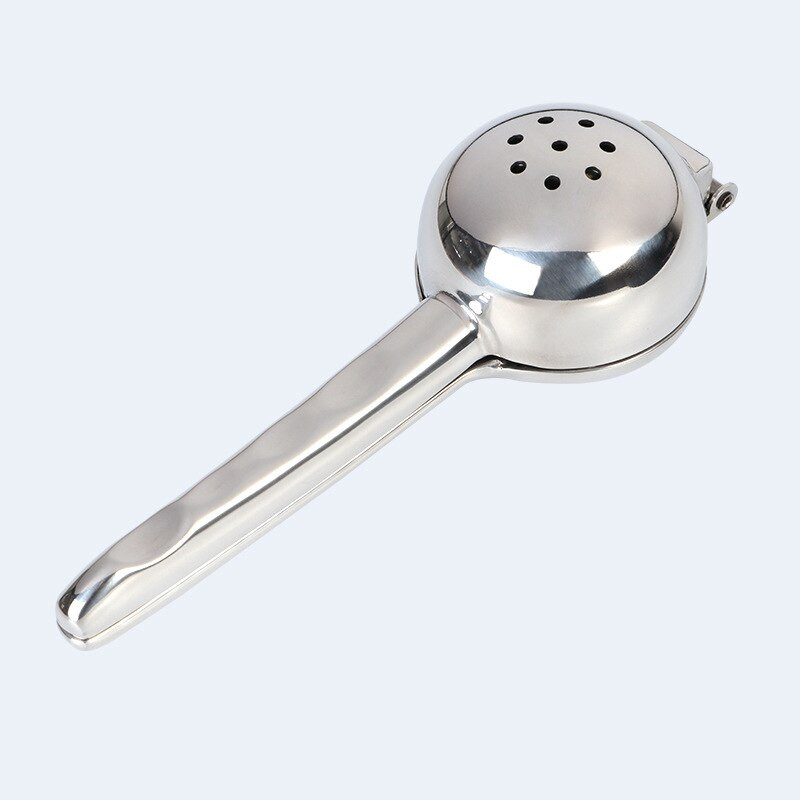 K003 Ručný odšťavovač citrónov z nehrdzavejúcej ocele s klipom na citróny, kuchynské doplnky pre domácnosť