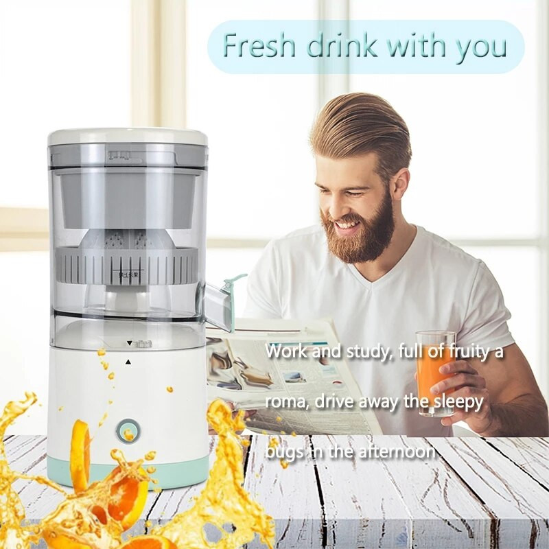 Електрическа сокоизстисквачка Блендер USB зареждане Сокоизстисквачка за плодове Преносима портокалова изстисквачка Шнек Сокоизстисквачки Автоматичен блендер Домакински уред