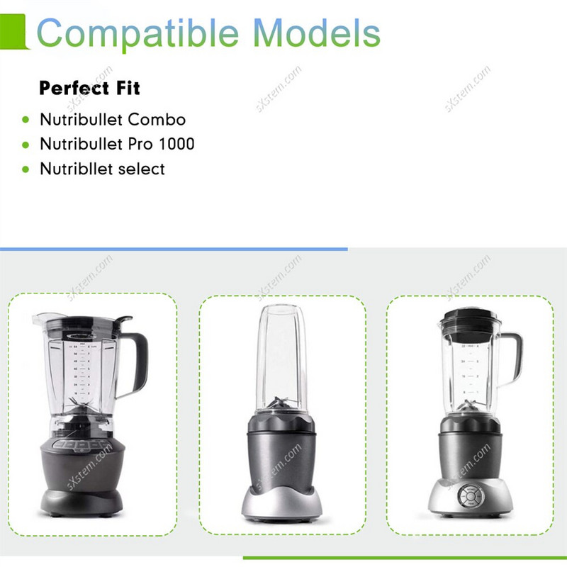 Hrnček na odšťavovač, priehľadná náhrada za Nutribullet Combo, praktický ekologický odšťavovač 24 oz s viečkom