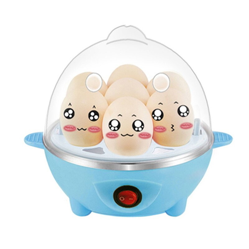 Multifunkčný rýchly elektrický varič vajec s kapacitou 7 vajec, rýchly parný hrniec na vajcia s automatickým vypnutím, mini varič na omeletu s vajcami