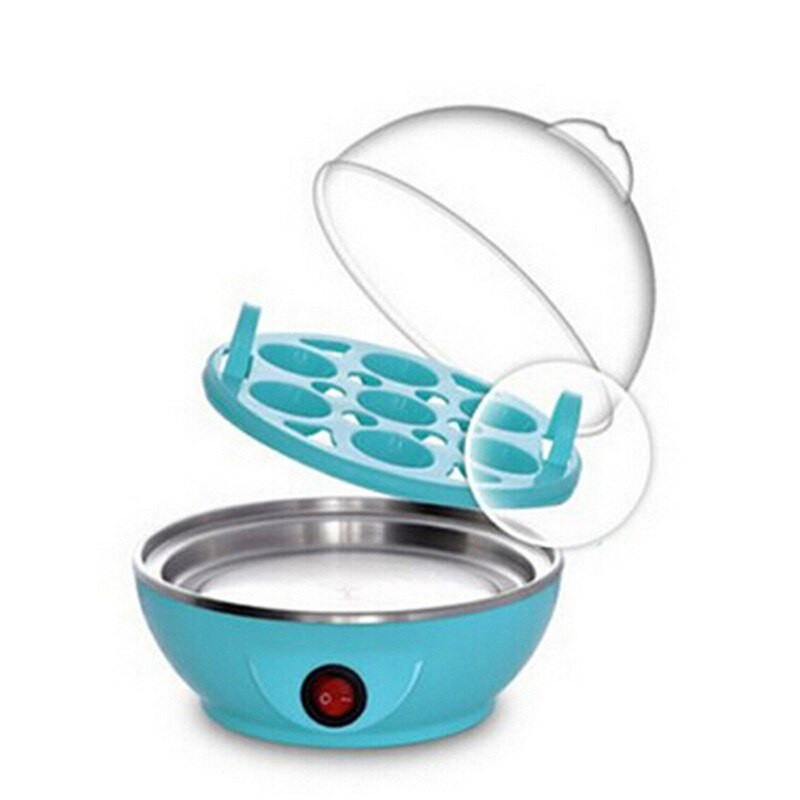 Multifunkčný rýchly elektrický varič vajec s kapacitou 7 vajec, rýchly parný hrniec na vajcia s automatickým vypnutím, mini varič na omeletu s vajcami