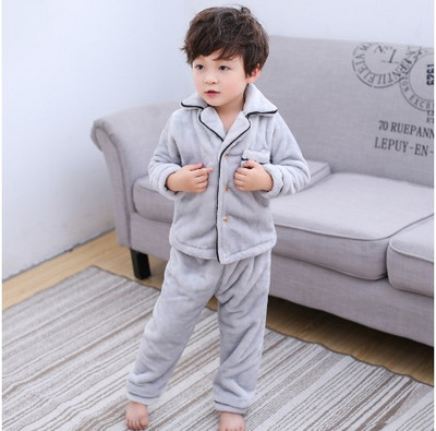 Detské dvojdielne pyžamo s dlhým rukávom pre chlapcov