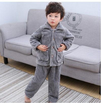 Detské dvojdielne pyžamo s dlhým rukávom pre chlapcov