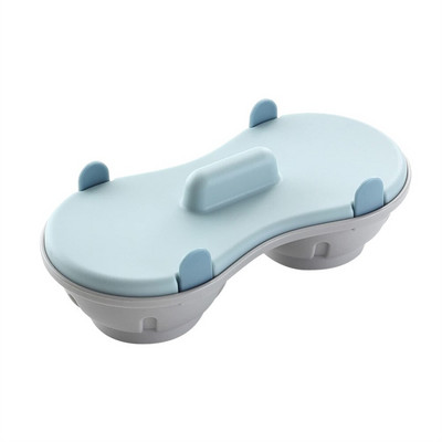 Naparovač vajec, forma na dve vajcia, mikrovlnná rúra, držiak na vajcia, dvojvrstvový odtok, tanier na naparovanie vajec v kuchyni, forma na naparovanie vajec