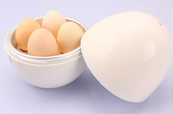 Ατμομάγειρα μικροκυμάτων Βραστήρας αυγών Εύκολη γρήγορη 5 λεπτά σκληρά ή μαλακά βρασμένα εργαλεία κουζίνας Drop Ship