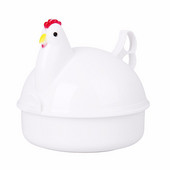 Mikrobangų krosnelė kiaušinių viryklė Vištienos formos greitoji kiaušinių viryklė 4 kiaušinių elektrinė kiaušinių viryklė Saugi virtuvės kiaušinių viryklė, garintuvas