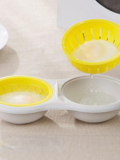 Kuchynské príslušenstvo na odkvapkávanie vajec, forma na vajíčka, perfektný tvar do kuchynského kotla, varené vajíčko 24x11,5x6cm, dvojvrstvové