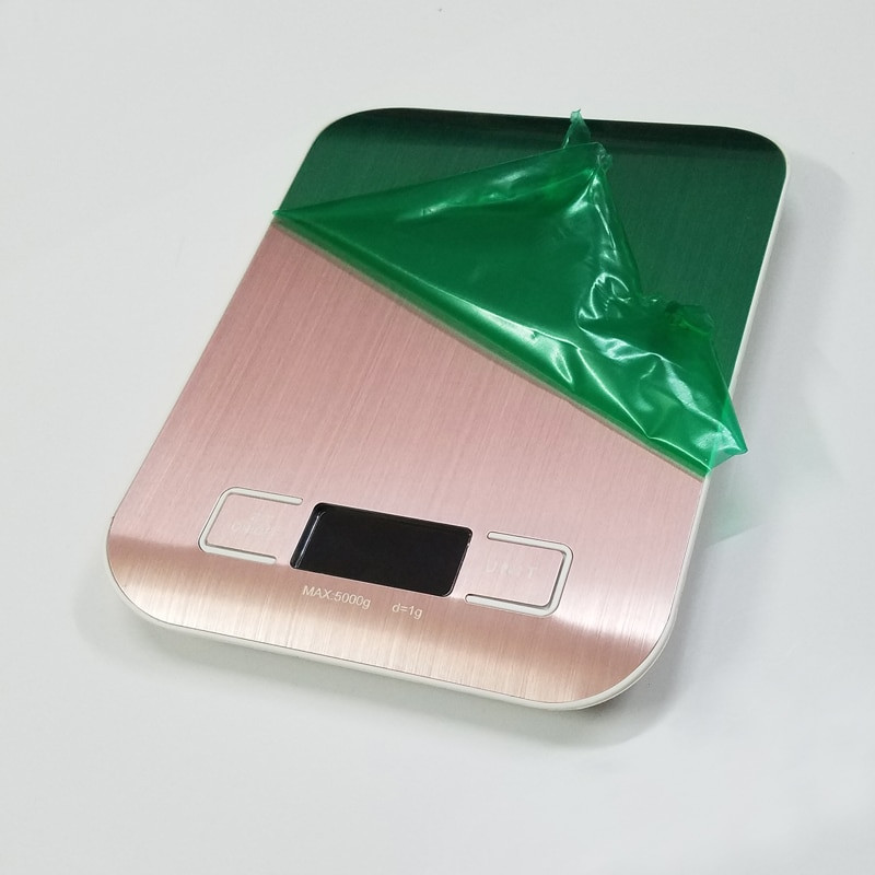 Цифрови кухненски везни 5kg 10kg/1g LCD от неръждаема стомана Електронна храна Диета Пощенски баланс Инструменти за измерване на тегло Везни