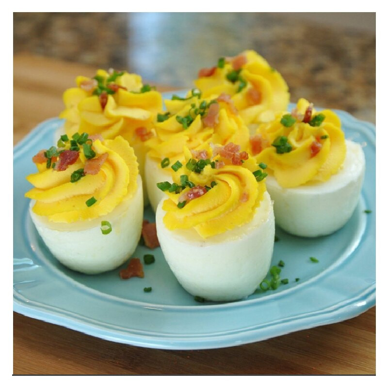 6 ks vajec Poachers nepriľnavý silikónový sporák na vajcia varné sporáky 6-dielne balenie forma na varené vajcia parné poháre kuchynské náčinie