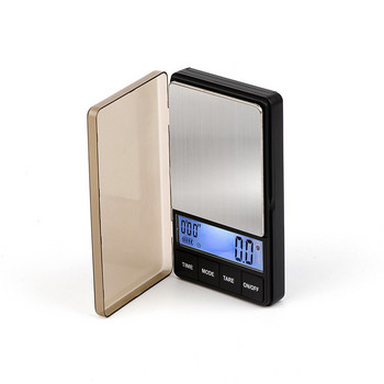 Pocket Small Coffee Scale with Timer 1000 x 0,1g Digital Gram Scale Μεγάλη οθόνη LCD Ζυγαριά Espresso με λειτουργία Tare