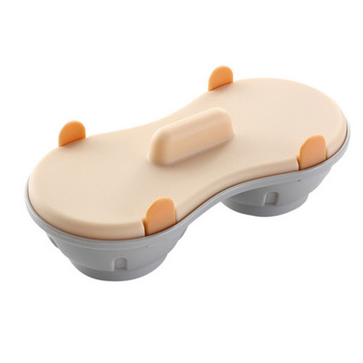 Kiaušinių brakonieriai puikiai iškeptų kiaušinių katilo puodelis , Kiaušinių keptuvės viryklės viryklės viryklės garuose , dvigubi maisto gaminimo įrankiai Mikrobangų krosnelė