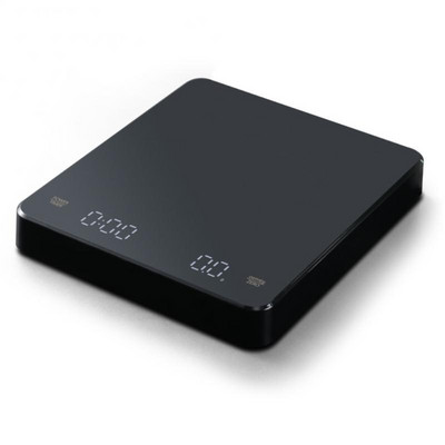 Прецизна електронна везна LED дисплей Вграден автоматичен таймер за наливане на еспресо Интелигентна везна за кафе Кухненски везни 3 кг