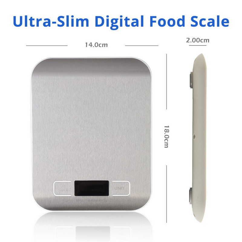 Кухненска везна Дигитален баланс Прецизни бижута Тежест Електронни кухненски прецизни интелигентни везни Кухненски уреди