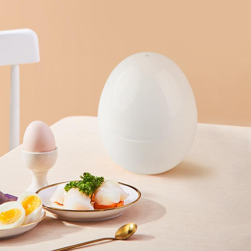 Prenosný mikrovlnný parný hrniec na vajcia, varič, jednoduchý a rýchly, 5 minút, natvrdo alebo mäkko, kuchynské náradie na varenie