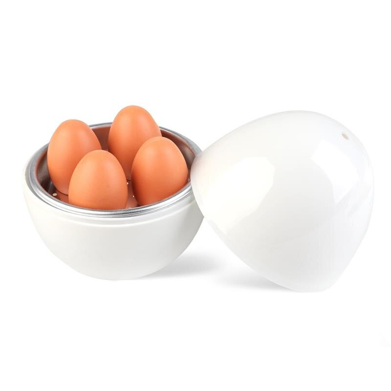 Prenosný mikrovlnný parný hrniec na vajcia, varič, jednoduchý a rýchly, 5 minút, natvrdo alebo mäkko, kuchynské náradie na varenie