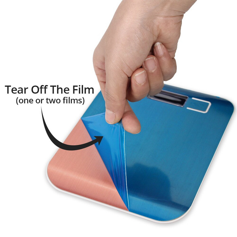 Кухненска везна Мултифункционална цифрова везна за храна, 11 lb 5 kg, платформа от неръждаема стомана с LCD дисплей (розово злато/сребро)