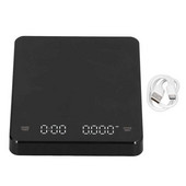 2022 Електронна везна за кафе с вграден автоматичен таймер LED цифрова интелигентна везна за кафе Домакински кухненски кантар 3 кг/0,1 г