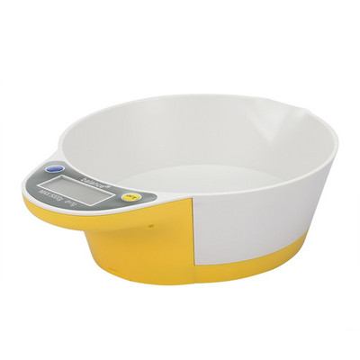 Domáca elektronická digitálna kuchynská váha s LCD displejom, meranie hmotnosti, ručný nástroj, odnímateľný