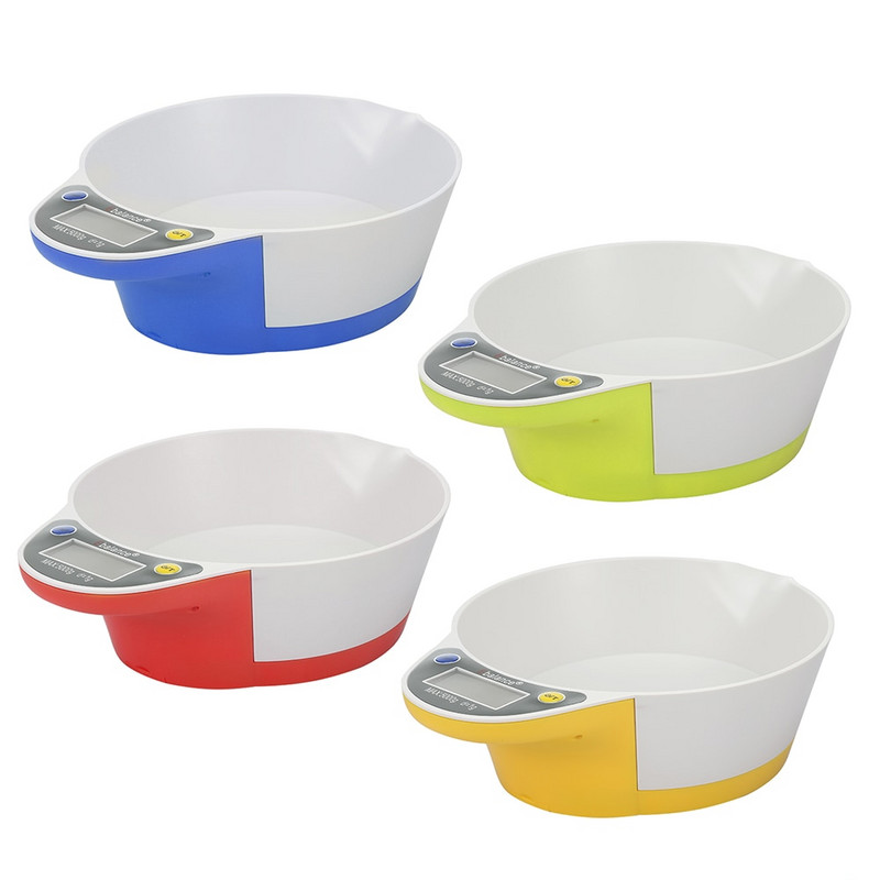 Domáca elektronická digitálna kuchynská váha s LCD displejom, meranie hmotnosti, ručný nástroj, odnímateľný