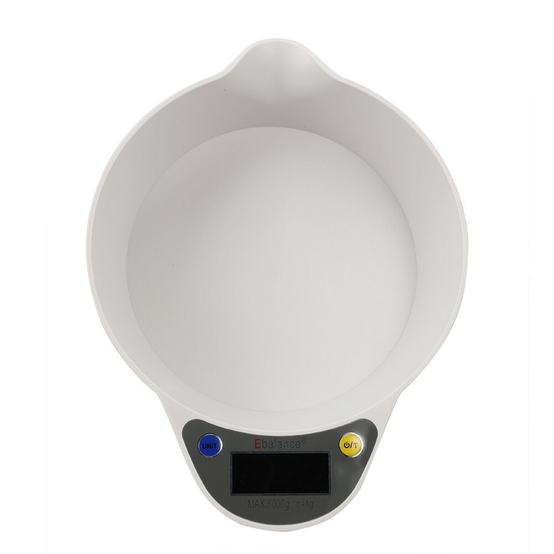 Domáca elektronická digitálna kuchynská váha s LCD displejom, meranie hmotnosti, ručný nástroj, odnímateľný