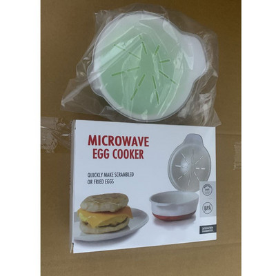 Mikrovlnné ohrievanie Kuchynské náradie Okrúhly tvar Vaječný parník Varná forma Vaječný pytliak Kuchynské pomôcky Nástroj na vyprážané vajcia