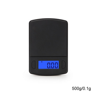 1 ks multifunkčný ABS čierny ABS merací nástroj prenosný na šperky, jedlo, kuchyňa, digitálne elektronické váhy s vysokou presnosťou
