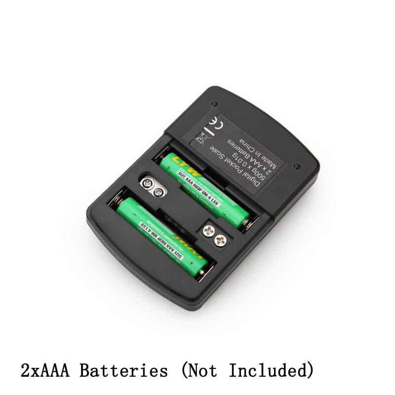 1 ks multifunkčný ABS čierny ABS merací nástroj prenosný na šperky, jedlo, kuchyňa, digitálne elektronické váhy s vysokou presnosťou