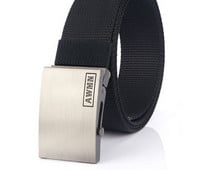 Paprastas vyriškas diržas su automatine sagtimi