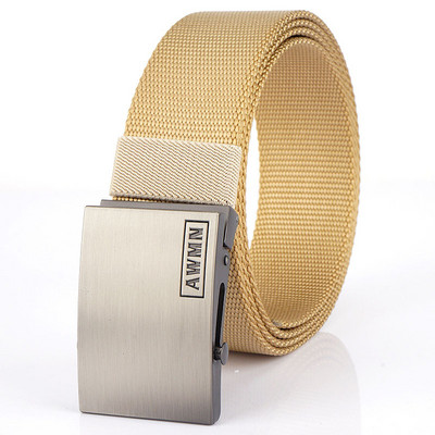 Paprastas vyriškas diržas su automatine sagtimi